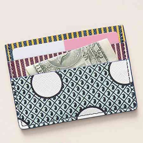 SUNO Handbags - NWT SUNO For Anthropologie • Printed Card Case